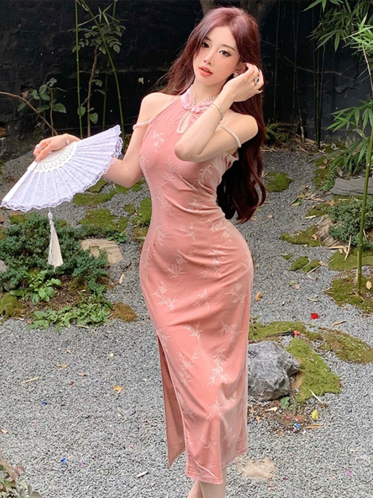 Out and about qipao dress Q169 images